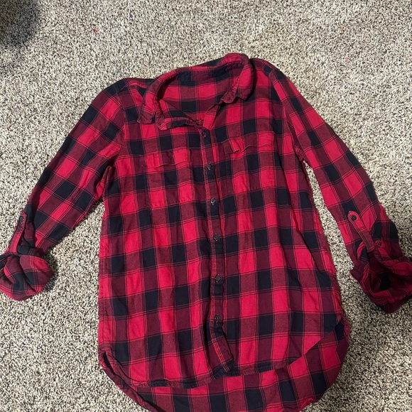 Women’s Plaid Flannel Shirts - lot medium - Picture 4 of 11